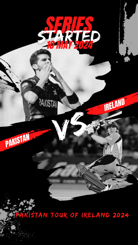 Pakistan vs Ireland 3 T20i 2024