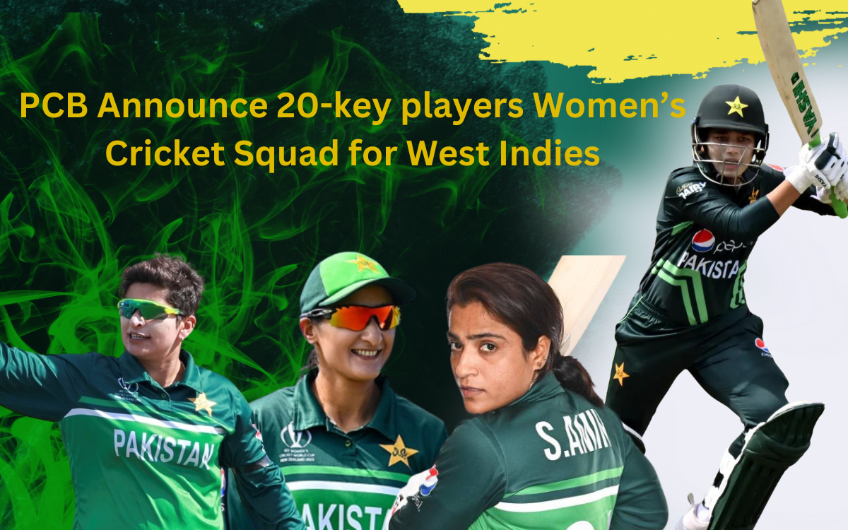 PCB Announce 20-key players Women’s Cricket Squad for West Indies