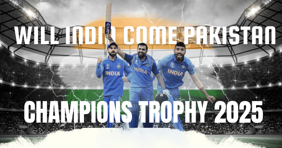 Will India play ICC Champions Trophy 2025 in Pakistan