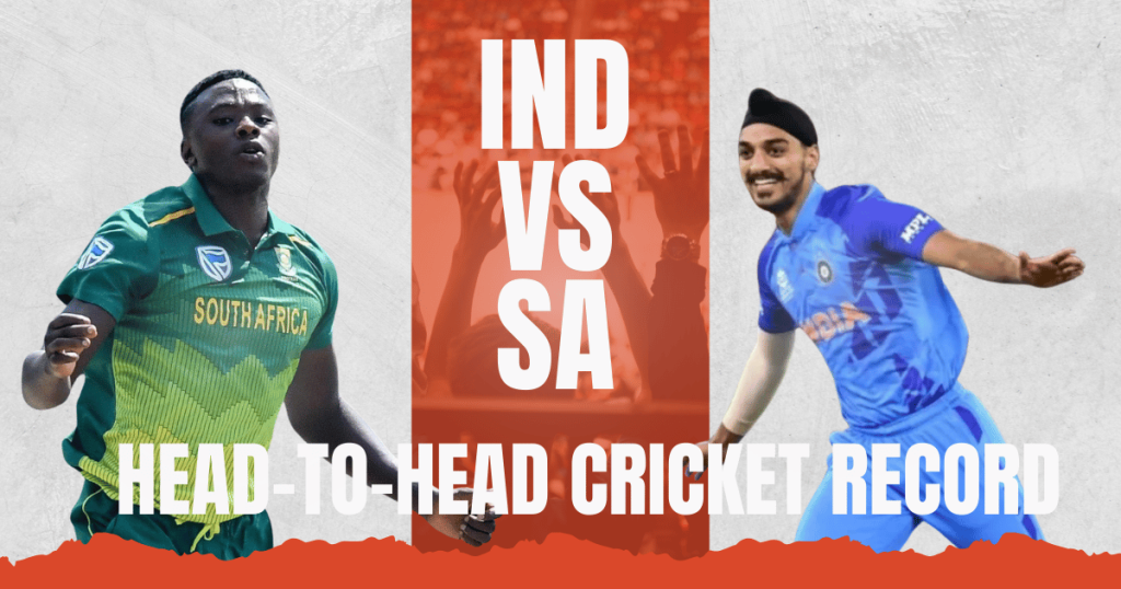 ind vs sa Head-to-Head Cricket Record