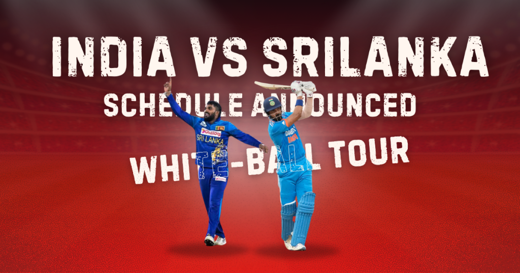 India vs Sri Lanka White-Ball Tour