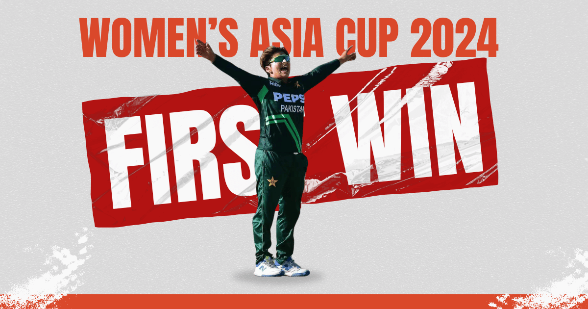 Pakistan  First Win in Women’s Asia Cup 2024 Against Nepal post thumbnail image